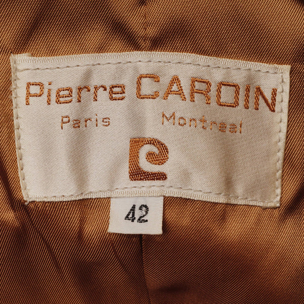Vintage 1970s Pierre Cardin Mens Suede Leather Sports Jacket Size M