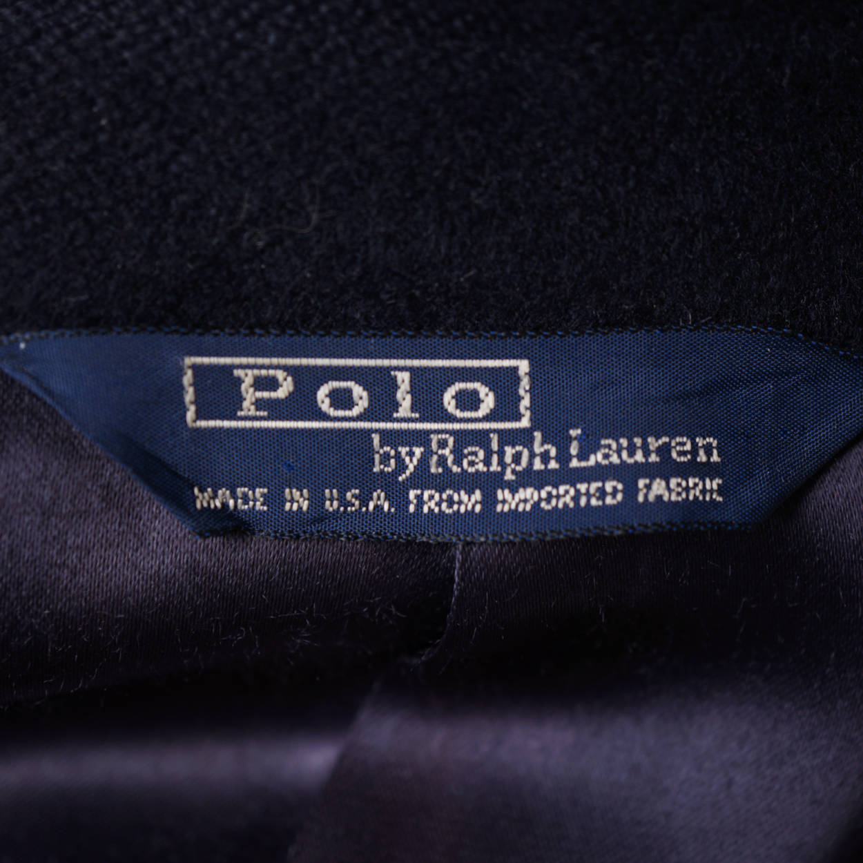 Vintage Ralph Lauren Polo Overcoat 1980s Made in USA Quality Coat Size ...