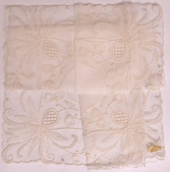 battenburg lace handkerchiefs