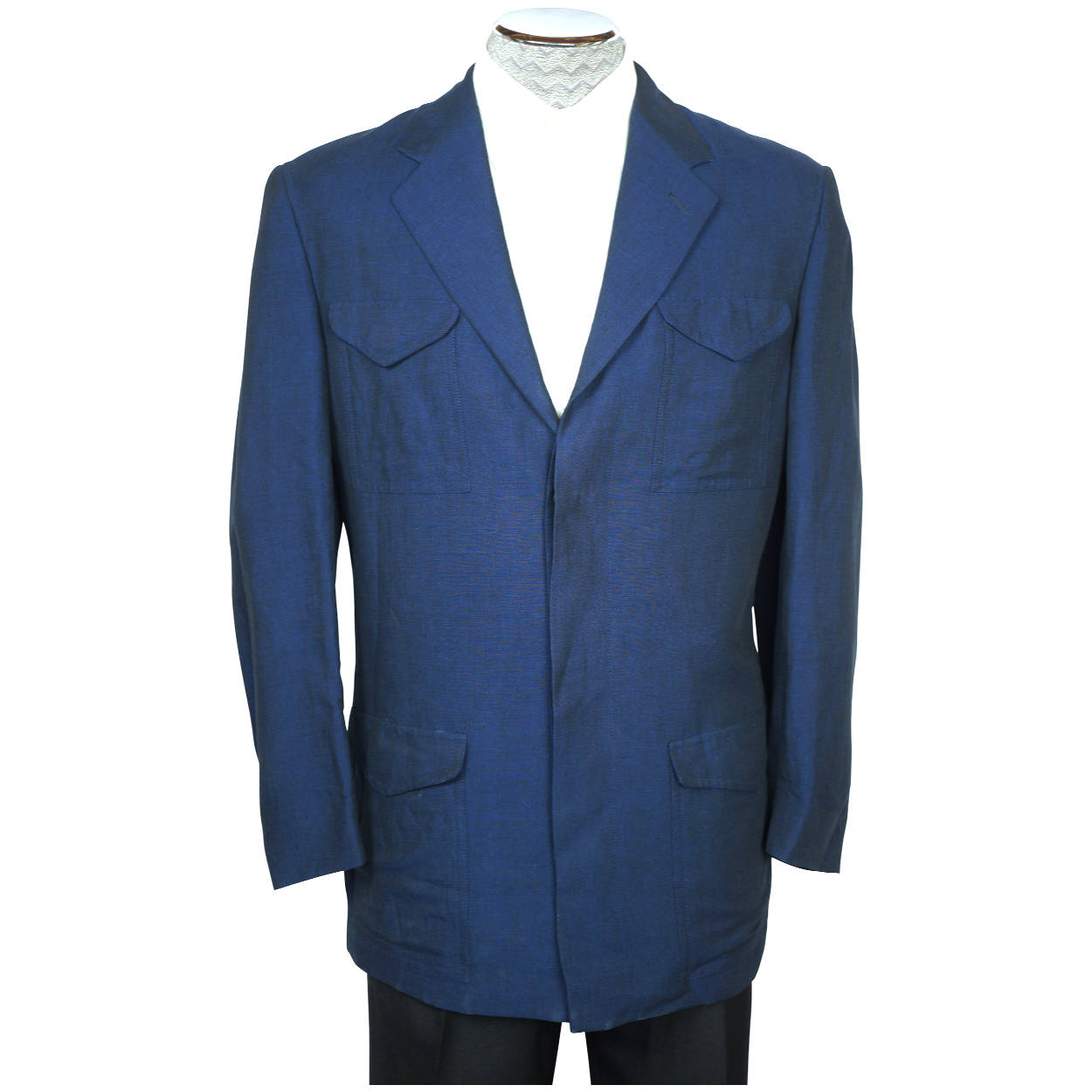 versace linen suit