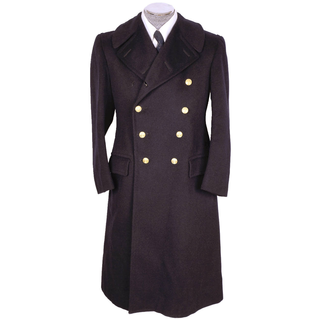 WWII Canada Navy Officer Greatcoat Authentic Canadian Naval Coat