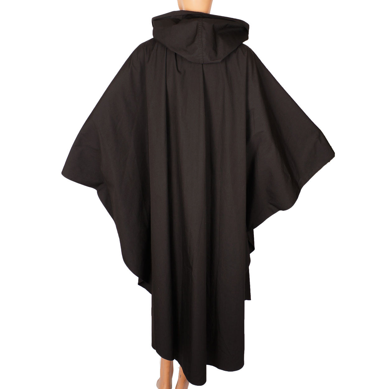 Yeohlee Black Cape Cloak with Hood