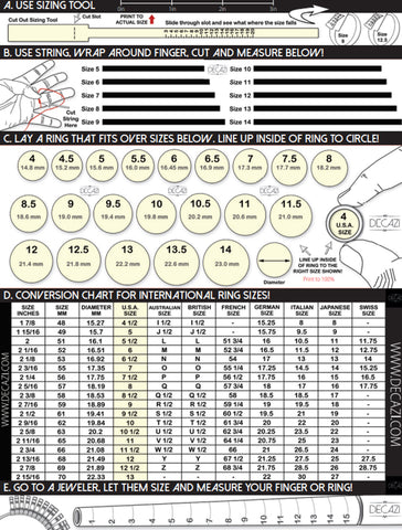 How to measure your ring size? | Decazi