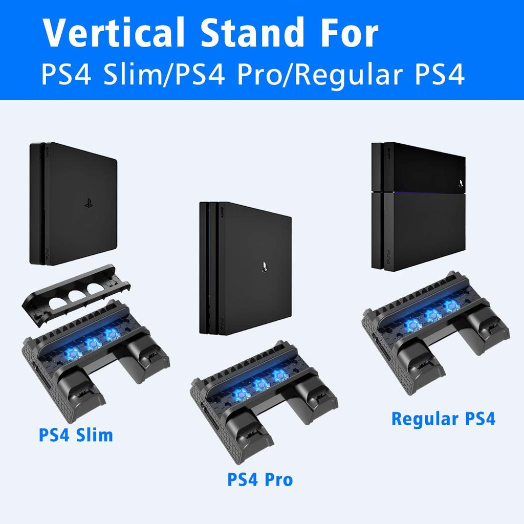 ps4 horizontal cooling stand