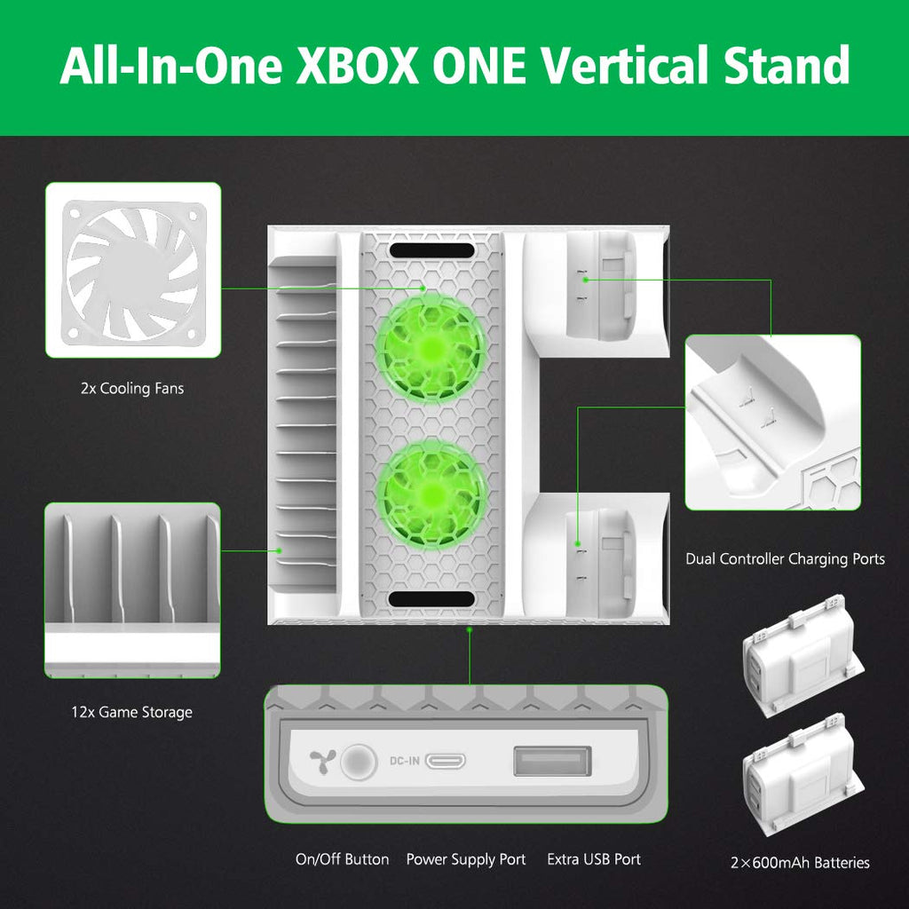 oivo vertical cooling stand xbox one