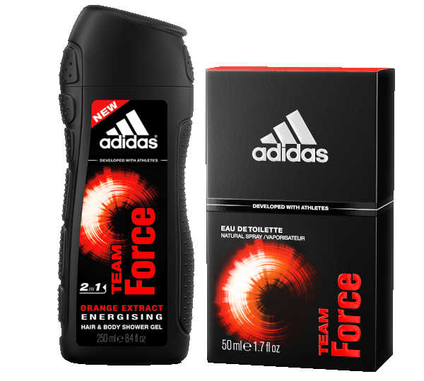 adidas team force shower gel