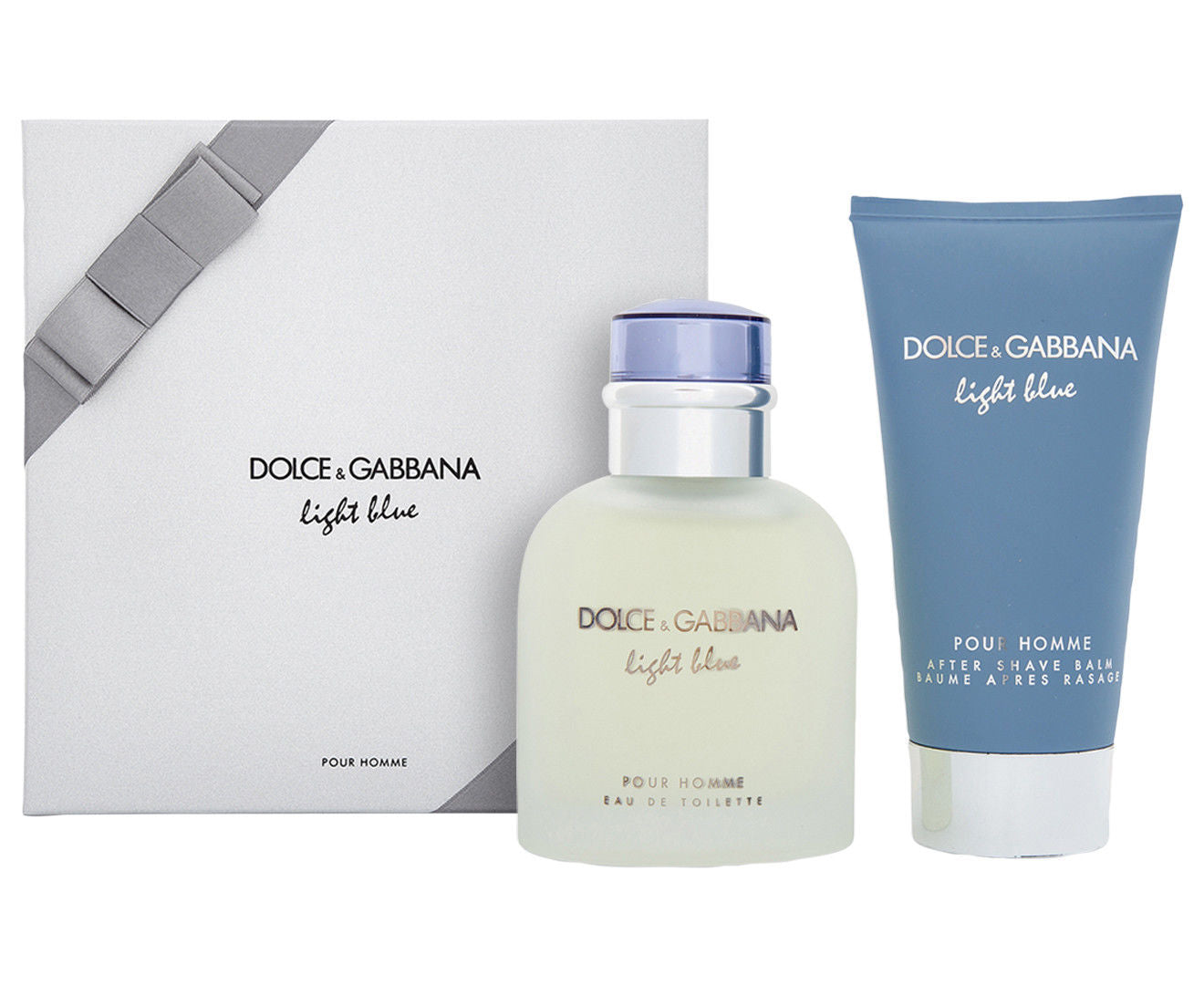 Dolce & Gabbana Light Blue Pour Homme 2pc Gift Set 75ml