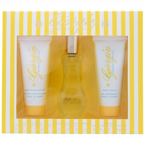 Giorgio Beverly Hills 90ml 3pc Gift Set 