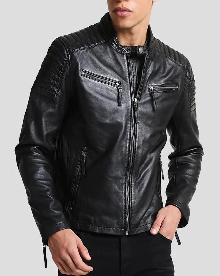 Mens Biker Leather Jackets - Get Up to 30% Off on Leather Motorcycle ...