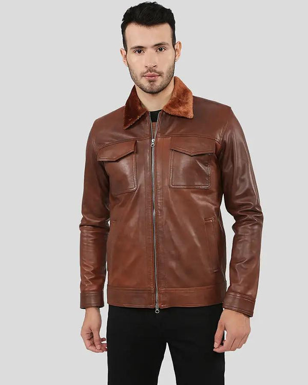 Men's Leather Racer Jackets - Buy Real Leather Café Racer Jackets for ...