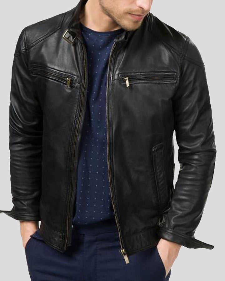 Mens Biker Leather Jackets - Shop Trending Motorcycle Jackets ...