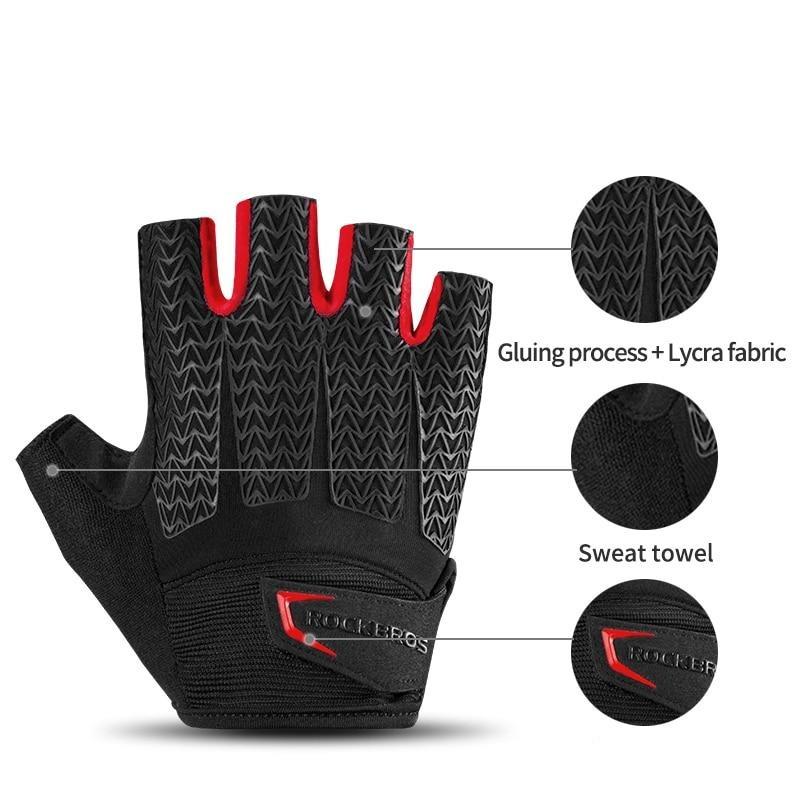 rockbros premium cycling gloves