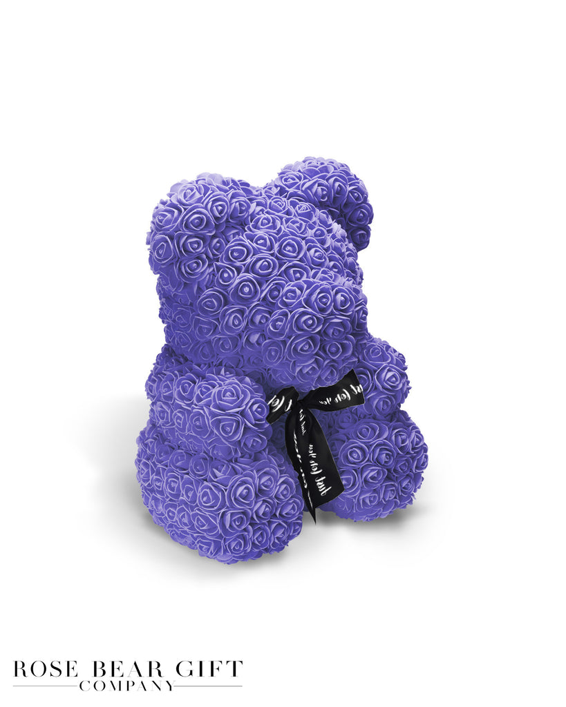 rose bear purple