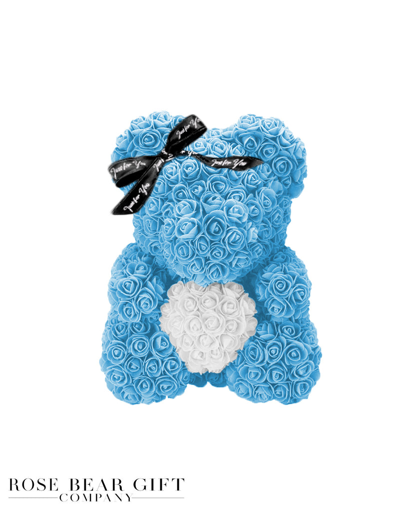 blue rose bear