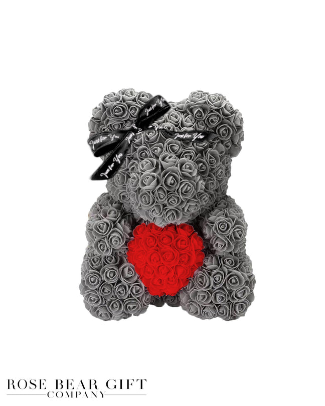 rose bear grey