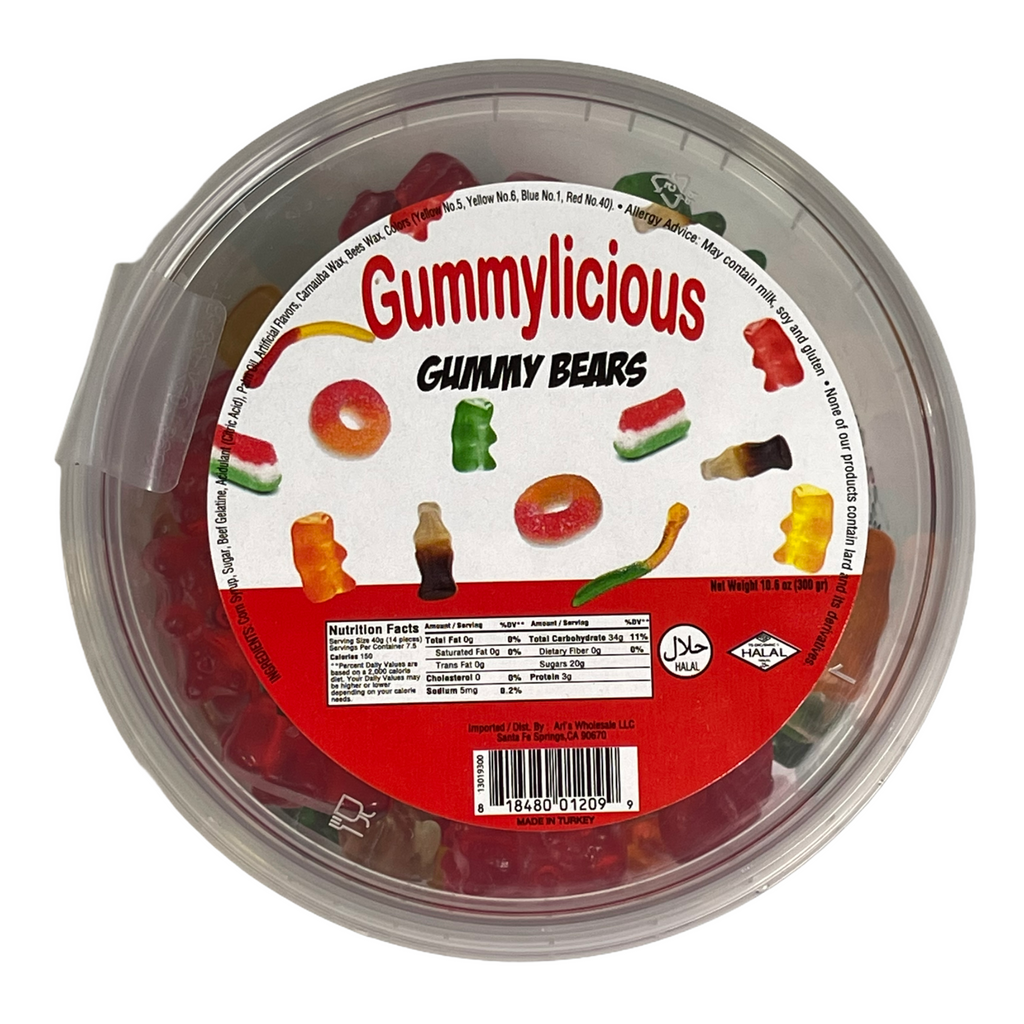 Bonbons Halal Gummy Bears 80g, Made in Turquie