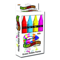 Play Pen Edible Water-Based Body Paint 4 Delicious Flavor Pack