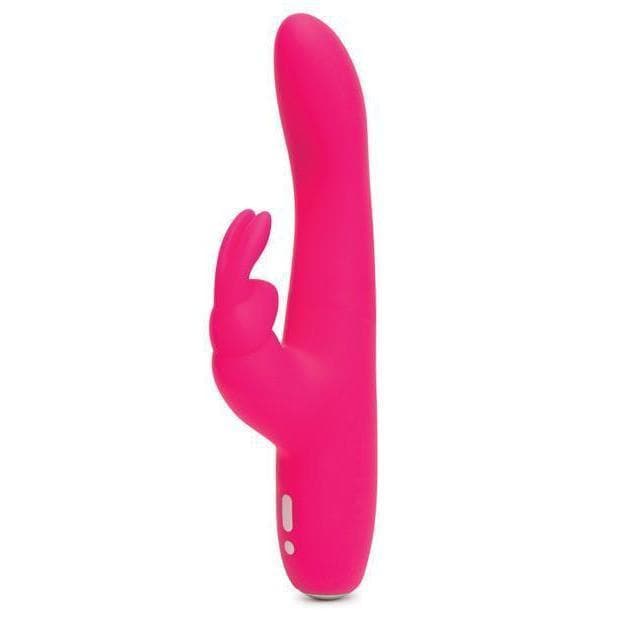 Happy Rabbit Slimline Curve Multi Function 15 Mode Rechargeable Waterproof Vibrator