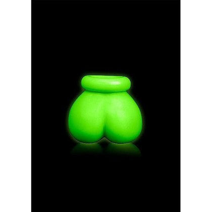 Shots Ouch! Glow in the Dark Ball Sack Testicle Sling Neon Green