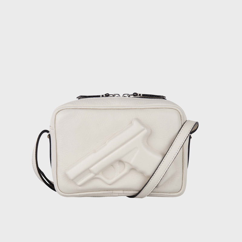 camera bag off white