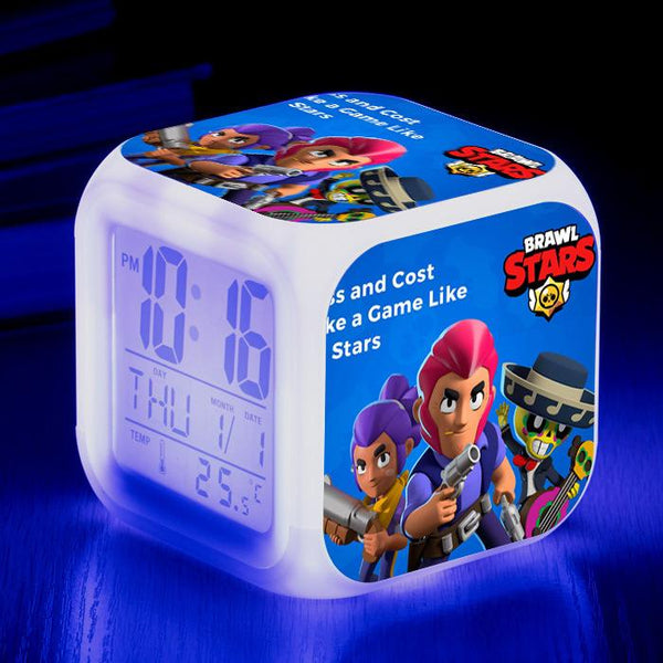 Supercell Brawl Stars Kids Gifts Digital Of Alarm Clock Desk Calendar Prosgifts - details about roblox games led night light digital alarm clock best gift new