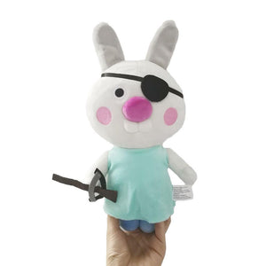 Bunny Roblox Piggy Plushie One Eyed Stuffed Animal Holiday Toys For Ki Prosgifts - roblox piggy plush toy