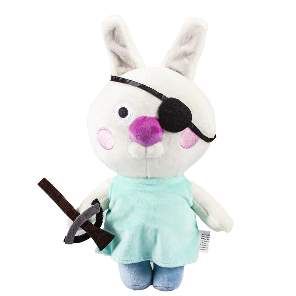 Bunny Roblox Piggy Plushie One Eyed Stuffed Animal Halloween Toys For Prosgifts - piggy roblox skins bunny