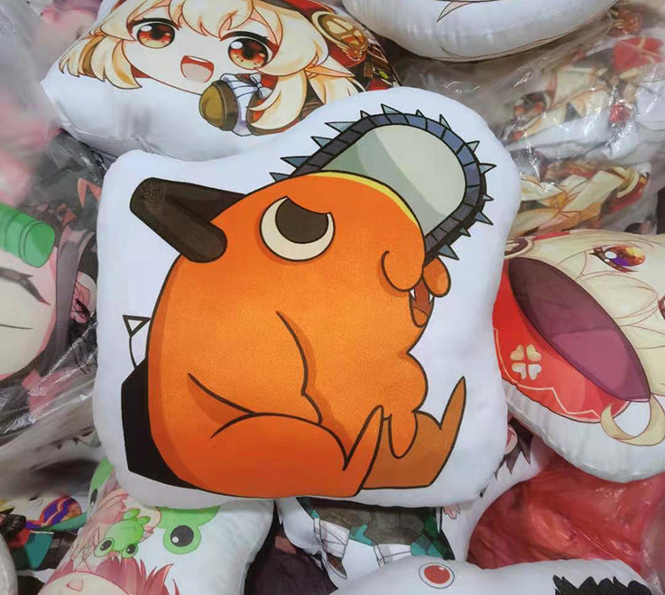 Chainsaw Man Anime Plush Cushion Pillow Home Decoration Gifts Prosgifts - roblox chainsaw man