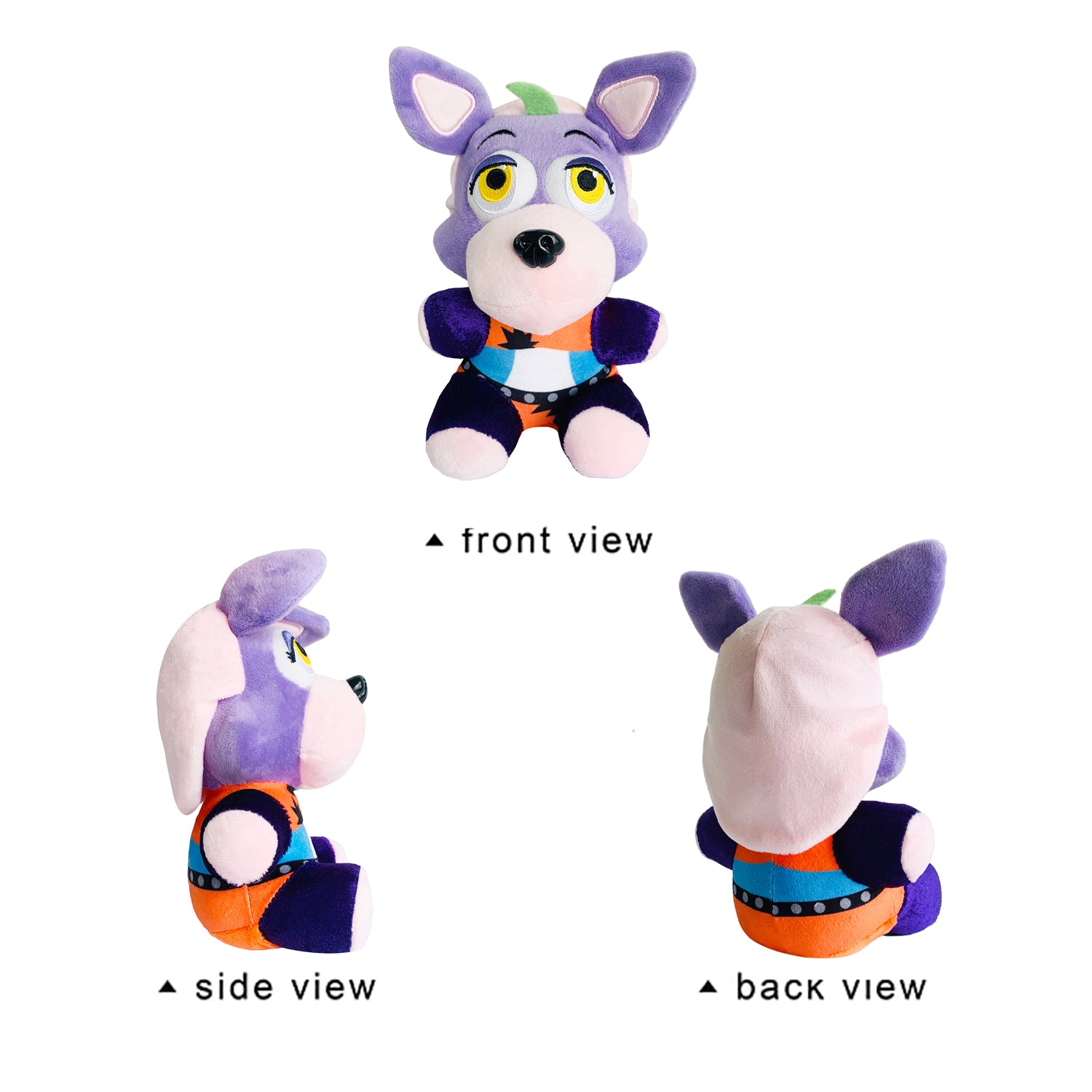 Five Nights at Freddy's Roxanne Wolf Plush Toy Soft Stuffed Doll Kids