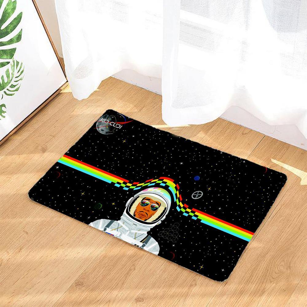 Kid Cudi Rug Door Mats Floor Mats Prosgifts - circle christmas rug roblox