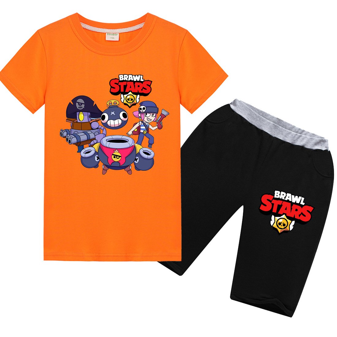 Kids Brawl Stars T Shirt Shorts Suit Leisure Sleepwear Prosgifts - roblox brawl stars t shirt