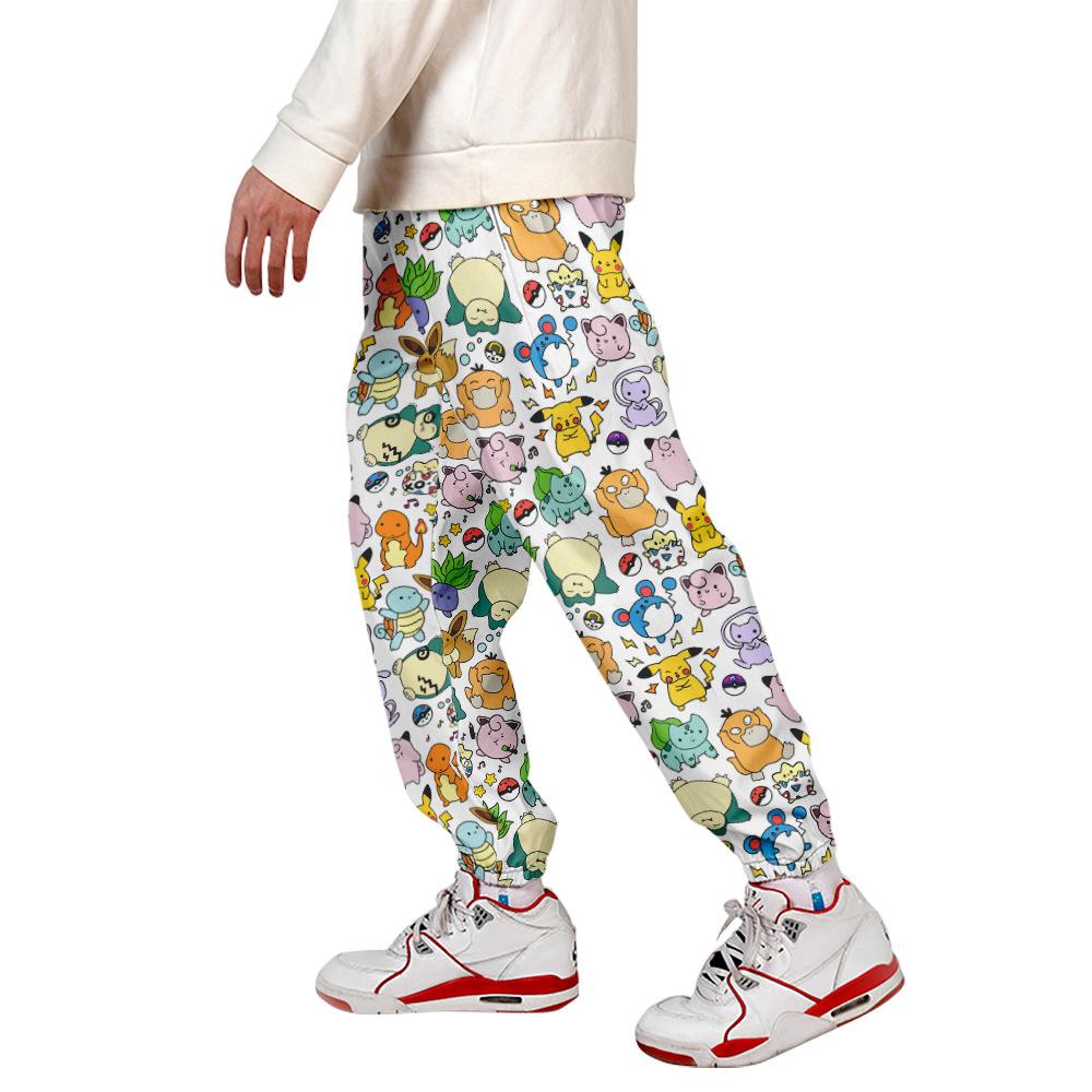 Pokemon Pikachu Training Pants Men S Caual Pants Prosgifts - pikachu roblox pants