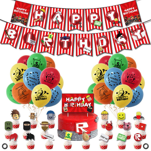 Hdhf56mmexb4rm - theme roblox party decorations