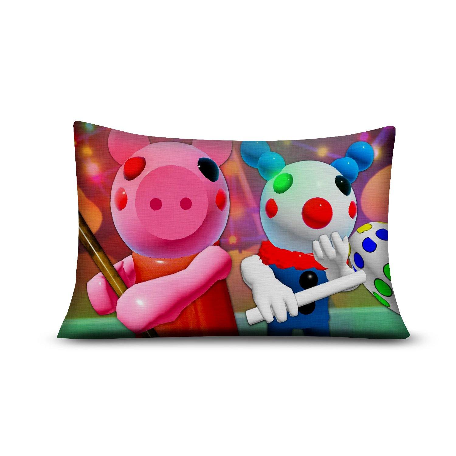 Roblox Piggy Pillow Case Set Of 2 Prosgifts - roblox piggy plush toy