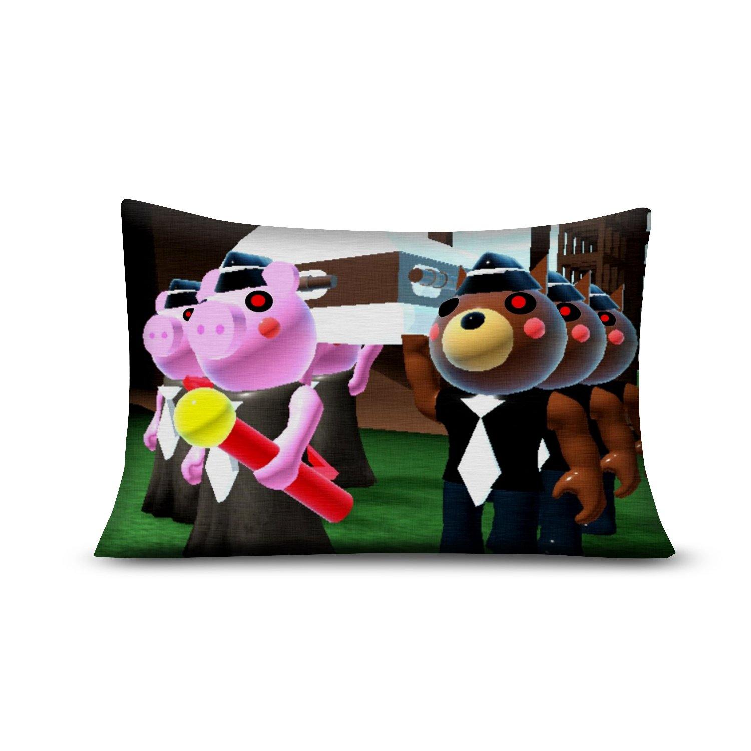 Roblox Piggy Pillow Case Set Of 2 Prosgifts - roblox colouring pages piggy