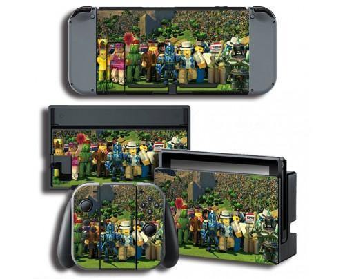 Roblox Protective Skins Stickers Cover For Nintendo Switch Prosgifts - roblox for the nintendo switch