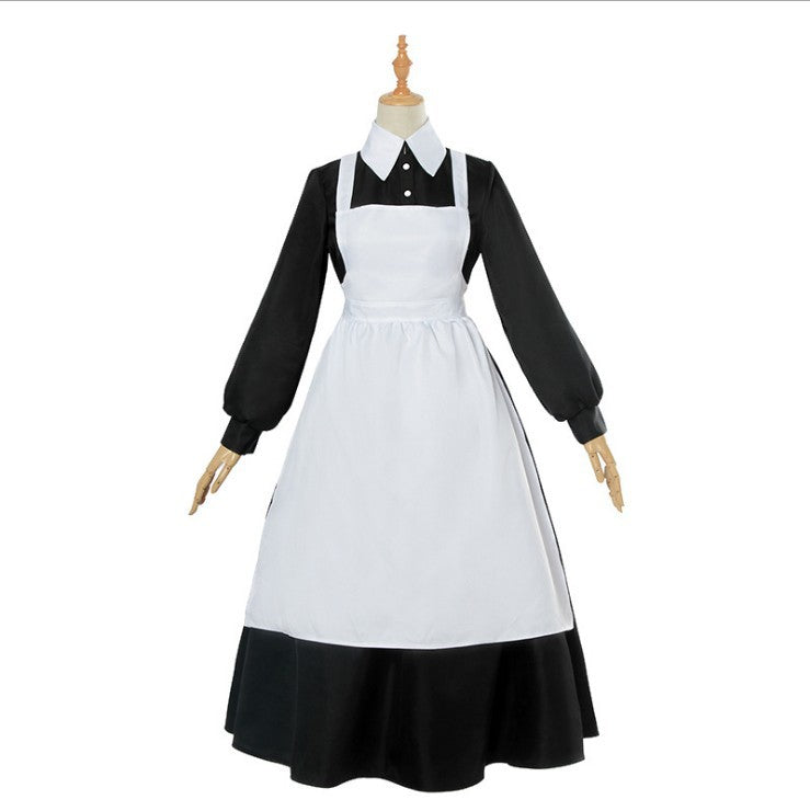 The Promised Neverland Isabella Dress Maid Outfit Cosplay Costume For Prosgifts - maid t shirt roblox