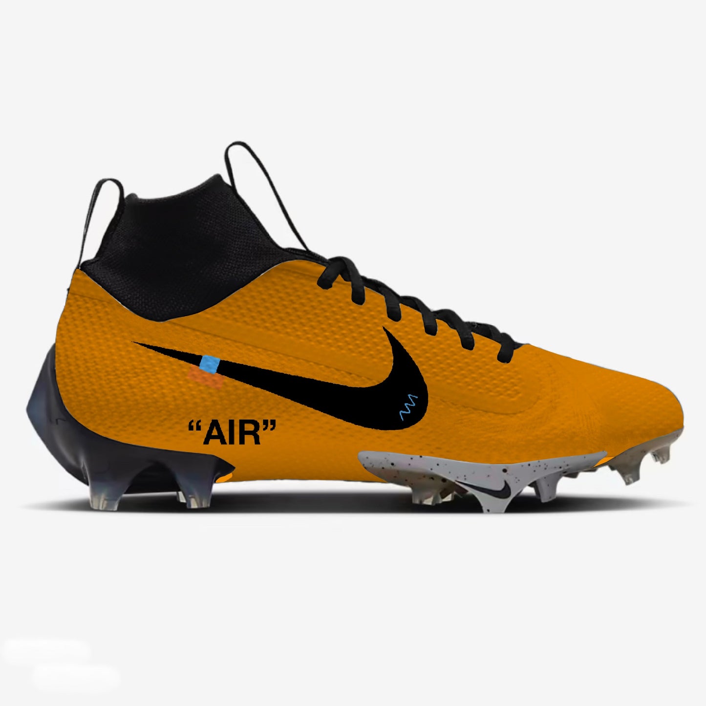 Off-White Color Rush High Football Cleats – JkicksCleats