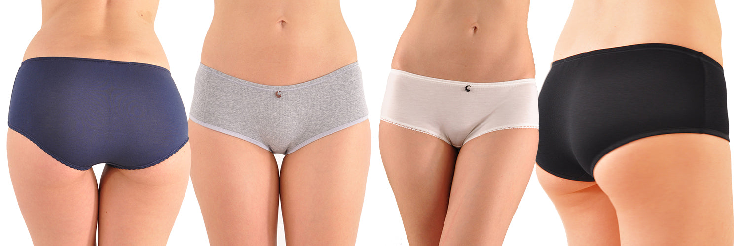 Boody Women's Boyleg Brief Underwear - Boy Shorts Underwear for