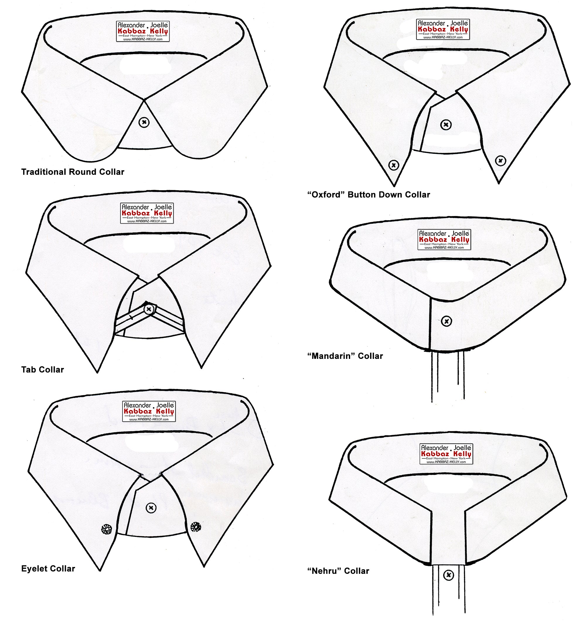Types Of Collars: A Complete Visual Guide [Photos Infographics ...