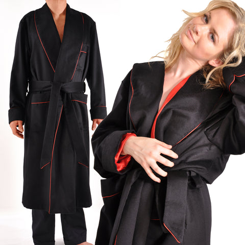 Our Exclusive and Exquisite Cashmere Robe by Villa Delmitia
