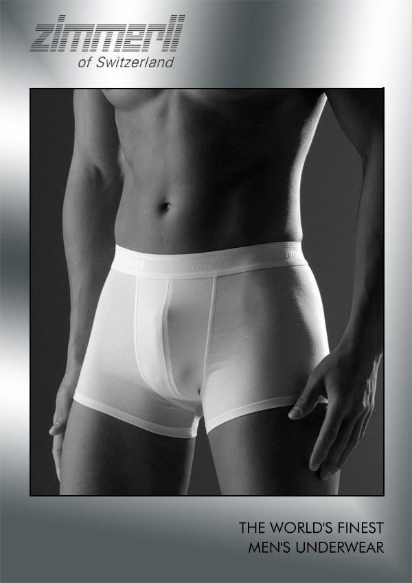 Zimmerli Pure Comfort Boxer Brief 92% E-50 Gauge Cotton/8% Lycra Made in  Switzerland –