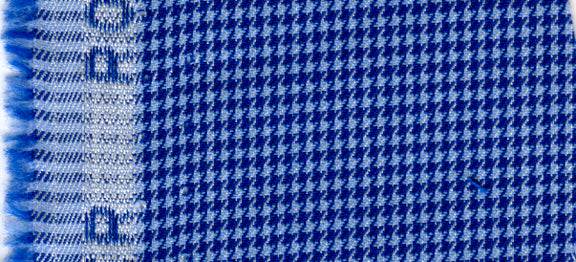 Houndstooth twill