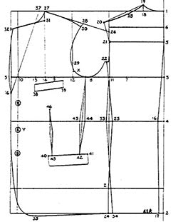 Bespoke Suit Paper Pattern