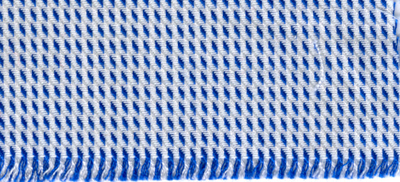 Tick weave twill