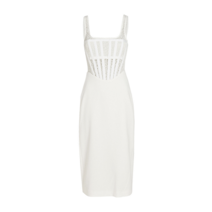 Dion Lee - Lace Corset Midi Dress | All The Dresses