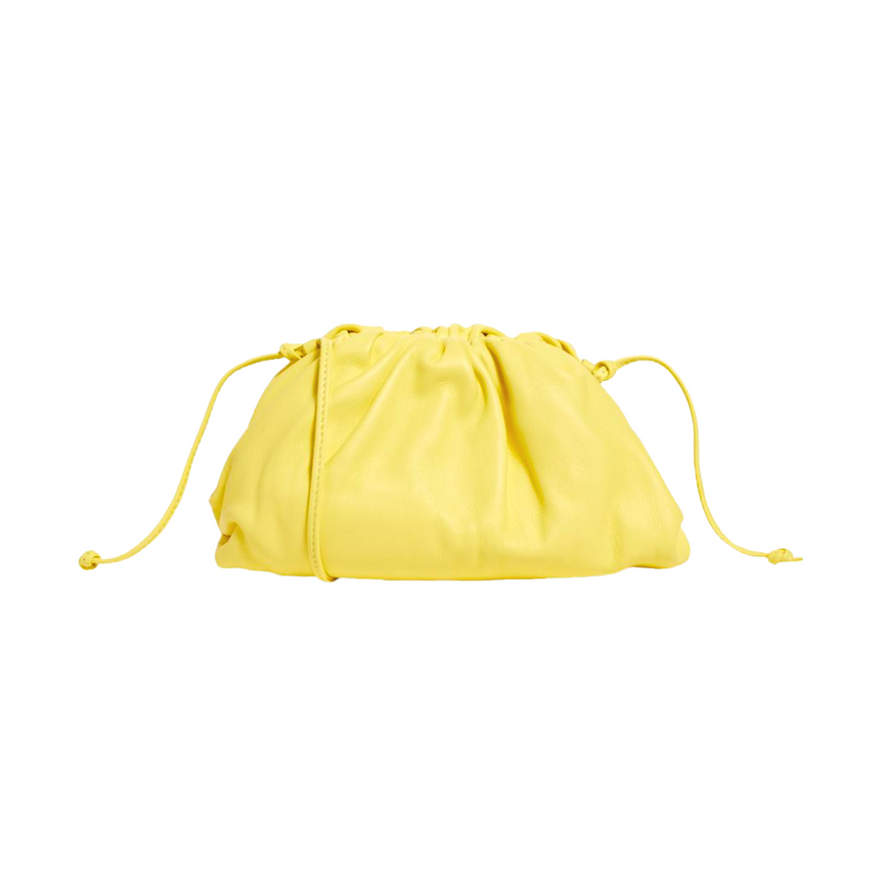 Bottega Veneta - Mini Leather Clutch (yellow) | All The Dresses