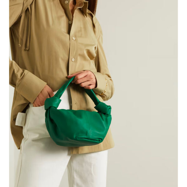 Cleo patent leather handbag Prada Green in Patent leather - 23738311