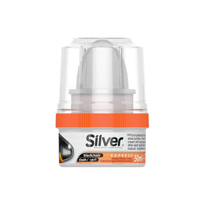 silver shoe polish