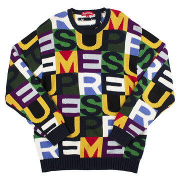 Magic Wardrobe | Supreme Big Letters Crewneck